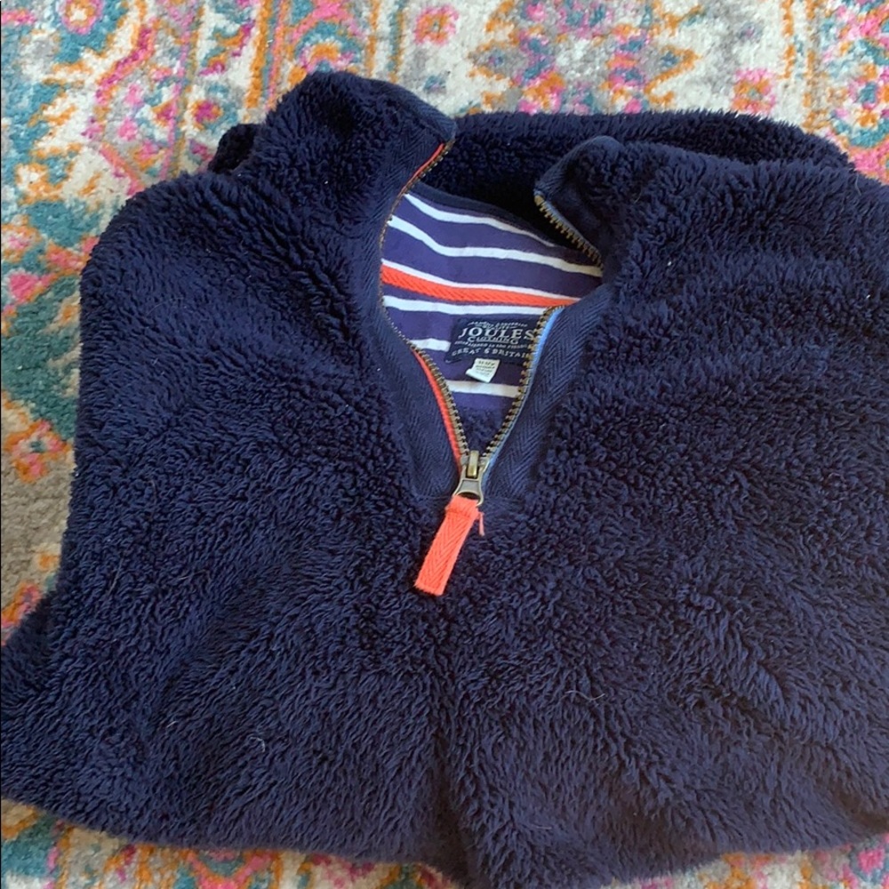 Fuzzy Blue Pullover